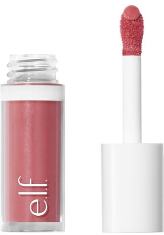 e.l.f. Camo Liquid Blush, Long-lasting Liquid Blush For High-pigment Color, Creates A Soft, Dewy Finish, Vegan & Cruelty-free, Cheeky Lychee
