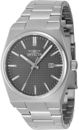 Invicta Speedway 48391 Herrenuhr - Quarzwerk - Edelstahl mit grauem Zifferblatt - 40 mm
