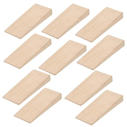 MOBUTOFU 10piezas Tapón De Cuña De Manija Para Mango De Madera Accesorio Para Mango Cuñas Para De Herramienta Para Mantenimiento De Hachas Reparación De De El Jardín De Repuesto Para Unidad