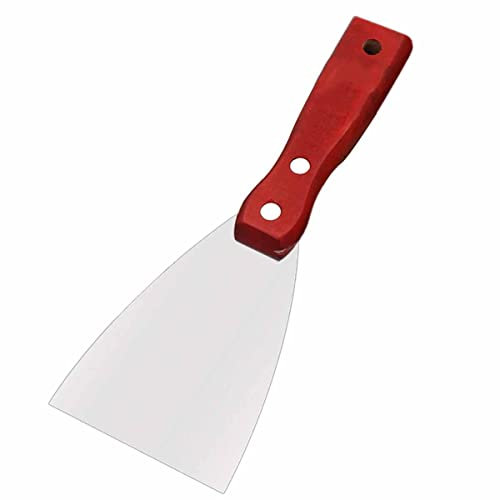 Espátula profesional for pared, ergonómica, de metal pulido de primera calidad(3inch)