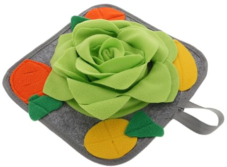 BESPORTBLE Schnüffelmatte Für Kaninchen Interaktives Futterspielzeug Futterbett Für Kleintiere Robuste Materialien Fördert Geistige Fitness Geeignet Für Hamster Und Vögel