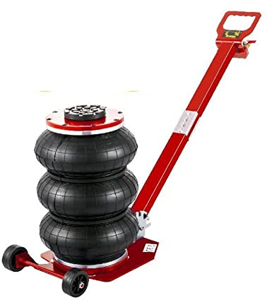 Cric pneumatique à Triple sac de 3 tonnes/6600 lbs avec poignée réglable 40CM levage rapide cric de voiture Van SUV Auto outil de levage de voiture