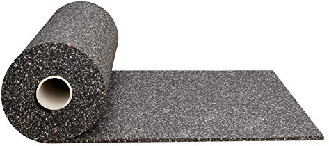 Gummimatte Anti-Vibrationsmatte Gummi Antirutschmatte 1000x60x0,5cm SZAGATO | Made in Germany Dicke 5 mm Antirutschmatte Bautenschutzmatte Gummigranulatmatte Kofferraummatte Anti-Rutschmatte