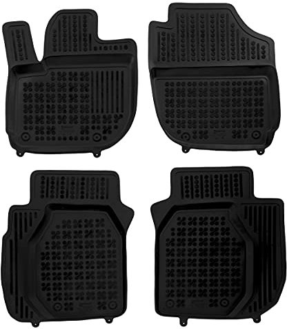 AZUGA Hohe Gummi Fußmatten mit Rand passend für Honda Jazz (GR) ab 6/2020 AZ10300432