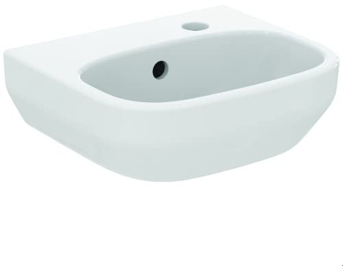 Ideal Standard - I.Life A Lavamani da 350mm con foro rubinetteria a destra - Bianco