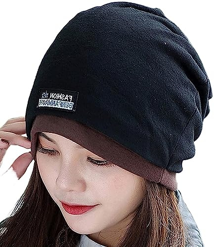 LukyTrge Bonnet anti-rayonnement 5G en fibre d'argent contre les ondes électromagnétiques - Protection contre les rayonnements électromagnétiques, Noir , taille unique