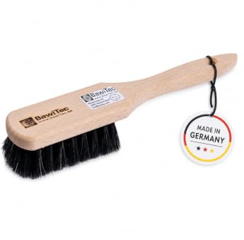 Rosshaar Stielbürste 265mm Reinigungsbürste sehr weiche Naturhaar-Borsten | Reinigungsbürste, Schrubberbürste, Sehr weiche Rosshaar Naturhaar Borsten, Holzbürste 265mm Lang, Möbelbürste