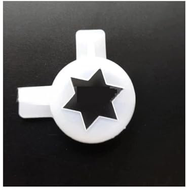 TYGHBNM 1 Accessoire de raccord de Couvercle de modélisation de Capuchon de Moulage en étoile hexagramme, Compatible for Taylor, Remplacement de Machines à crème glacée Molle
