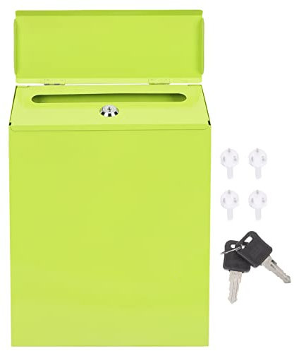 Uonlytech Cassetta Postale Decorativa Da Parete in Ferro Battuto Durevole E Resistente