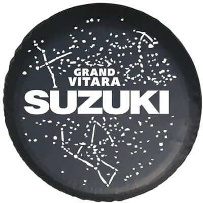 JABBNGD Auto Ersatzradabdeckungen, für Suzuki SX4 2007-2018 Waterproof Reserveradabdeckung Staubdicht Reifenschutzhülle Reserveradhülle,16inch
