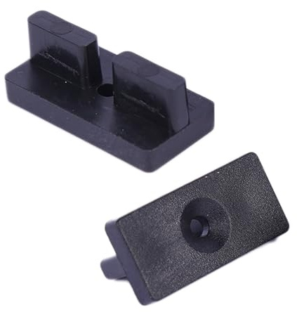 Clip a T in composito, clip di fissaggio per fissaggio rapido, clip di fissaggio nascosta, clip per fissaggio a vite in WPC con viti da 9 mm