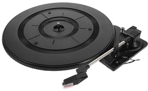 Mobestech Reproductor De Vinilo Vintage Tocadiscos Altavoces Diseño Retro Sonido Envolvente