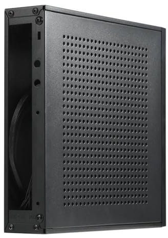 TX06 - Carcasa pequeña ITX para computadora, eficiente en el espacio, con gestión térmica avanzada para el hogar, oficina, PC, factor de forma pequeño