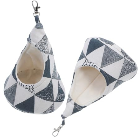 HOODANCOS Borsa Porta Mollette Da Bucato Sacchetto Conico, Organizer Multifunzionale Per Piccoli Oggetti, Borsa Appesa Resistente Per Uso Interno Ed Esterno, Set 2 Pezzi