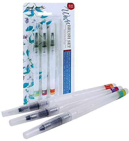 MONT MARTE Wasserpinsel-Set rund, Standard
