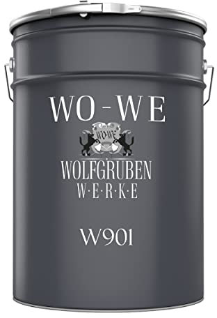 WO-WE Hammerschlaglack Hammerschlag Farbe Effektlack Metallschutzlack Silber - 2,5L