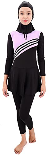 Musuly Burkini Costume da Bagno con Velo