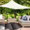 HAIKUS Voile d'ombrage Imperméable Rectangulaire 3x6m, Toile Ombrage PES Résistant à l'eau, Filet dombrage Rectangle 6x3m, Résistant 98% Protection Rayons UV pour Patio Extérieur, Crème 3x6