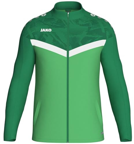 JAKO Polyesterjacka för män, ikonisk sportjacka