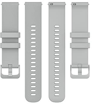 BRART Armband Zubehör Forerunner 255 S 955 255 245 745 Vivoactive 4S 3S Silikon-Smartwatch-Armband für Garmin Venu 2 Plus SQ, For Vivoactive 4S 3S, Achat