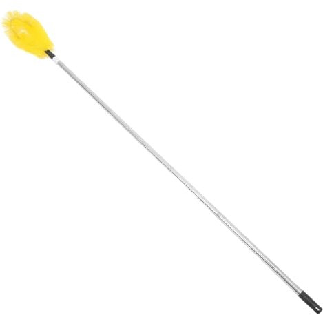 DOITOOL Brosse De Nettoyage De Toiture Ergonomique Outils De Nettoyage De Gouttières Brosse De Gouttière Protège-feuilles
