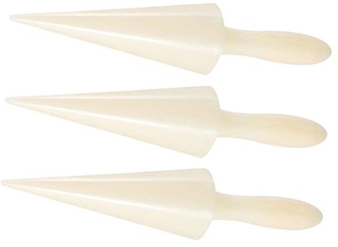 PRETYZOOM Rollo De 3 Piezas Cono De Helado Fabricantes De Helados Cucurucho De Helado Rodillo De Cono De Waffle Crepera Fabricante De Roti Gofreras Fabricante De Helados Mini Gofrera Abs