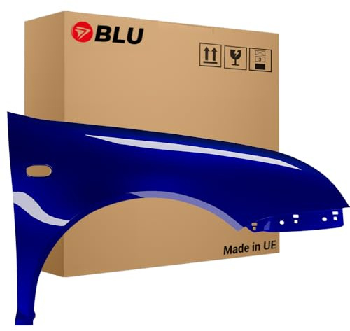 BLU Kotflügel Passend für Volkswagen Bora 1J1 1J6 LB5N Rechts Blau | 1998-2005 | Vorderseite Vorne | Lackiert | Einbaufertig