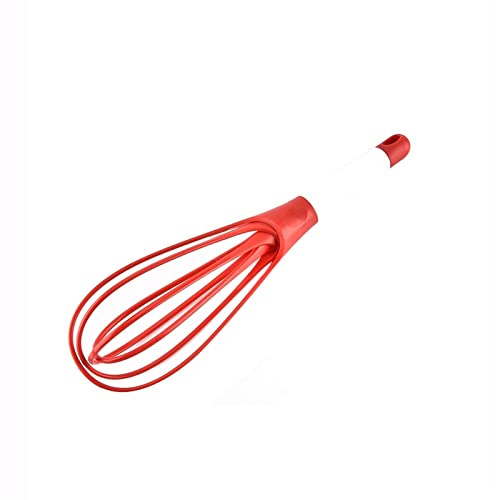 HAODUOO for Kochen Küche Schneebesen Backwerkzeug Rührwerk Silikon Rotary Manual Egg Beater Mixer Rührwerk