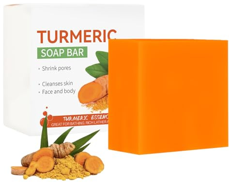 Detergente Viso Delicato 100g, Sapone Viso Purificante per Uomini e Donne, Detergente Visoschiarente per Pelli Normali e Sensibili Elimina Macchie e Impurità, Ideale per Uso Quotidiano a Casa