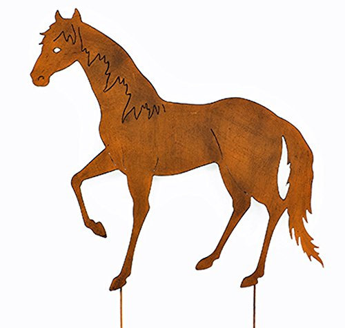 Unbekannt Spina da giardino per aiuole, colore marrone, in metallo (922037), decorazione da giardino