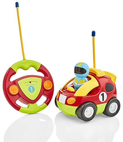 Tippi My First Remote Control Cars for 1, 2, 3 Year Olds - Car Toy for Toddler Boys or Girls - For Kids Age 1-3, Suitable for Children Age 18 Months+