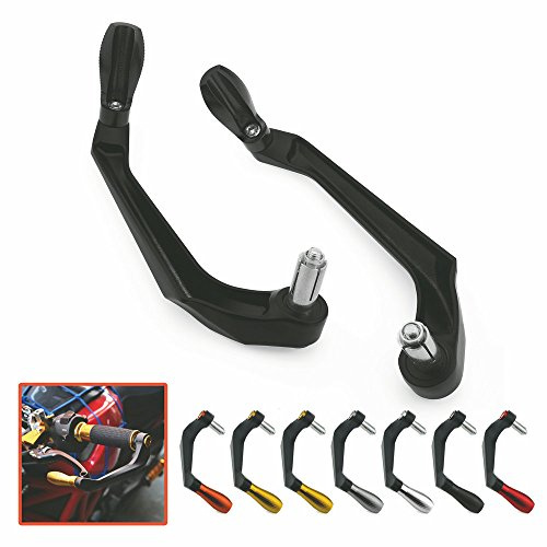 Heinmo universale nuovo 100% alluminio leva della frizione leva paramani protezione della mano Per moto da corsa dirt bike protezioni della mano 22mm nero