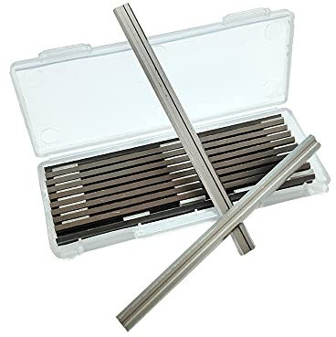 DSAINT FOXBC 82 mm HSS-Hobelmesser for Bosch Metabo Makita Trend und Elu Holzbearbeitungs-Elektrowerkzeuge Zubehör 3-1/4 10PCS DSAINT