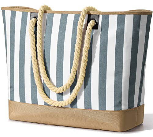 oscaurt Tote Bag Damen Strandtasche XXL Familie Groß Wasserdicht Badetasche Reisetasche Saunatasche Sporttasche Geburtstagsgeschenke Geschenke für Frauen