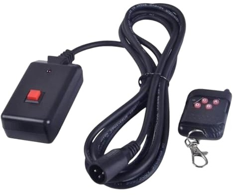 MagiDeal Nebelmaschinen-Controller, Bühnencontroller, einfach zu bedienender Nebelmaschinen-Fernbedienungsempfänger für 400 W, 900 W, 1500 W, Halloween-DJ