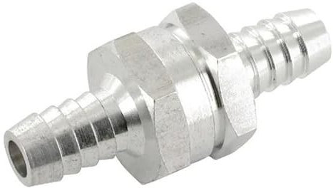 Partsline Clapet anti-retour de diamètre 10 mm pour carburant essence huile eau - Longueur : 51 mm