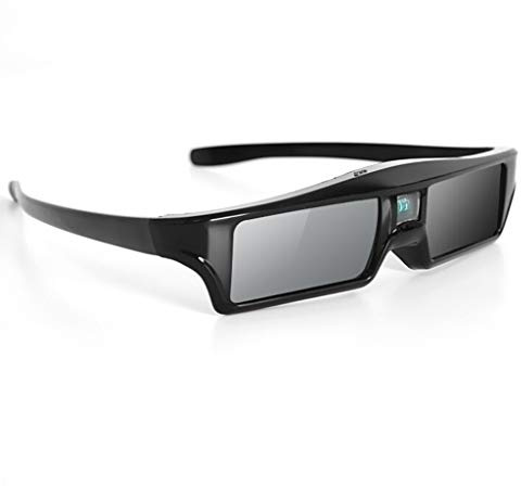 Ruiogoe Active Shutter - Gafas recargables para DLP-Link Optama para proyectores 3D