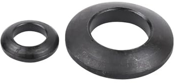 1-20 pezzi Rondella conica sferica M6 M8 M10 M12 M16 M20 M24 Rondella svasata Concava Convessa Guarnizione conica Acciaio al carbonio Acciaio inossidabile Rondelle Hardware(Spherical Carbon,M12 (5Pcs)