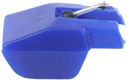 MonoSora Phonograph Plattenspieler Nadel Ersatz für Audio Technica AT12, ATS12, ATS-10E, AT-12E, PRO12E, AT10, AT11, AT90E, AT1100E, VM8-7D, Blau