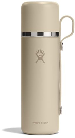 Hydro Flask – Insulated Hot Flask And Cup 828 ml (28 oz) | Auslaufsicheres All-in-One-Design – Hält Getränke bis zu 30 Std. heiß & 30 Std. kalt – Oat