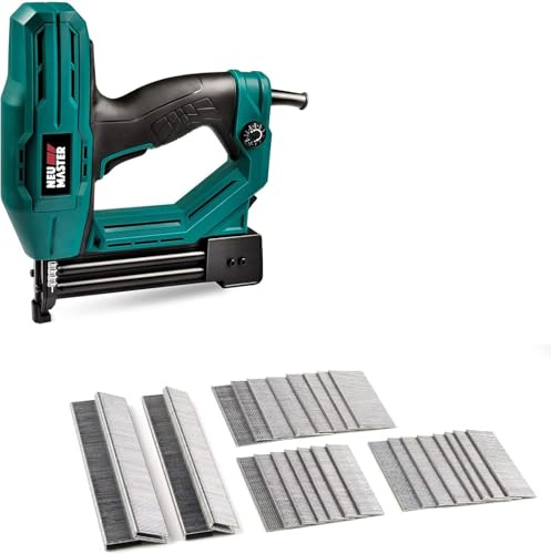 NEU MASTER Electric Nail Gun NTC0040-AU and 2000pcs Brad Nails (15/20/25mm) & 600pcs Staple (16/19mm)