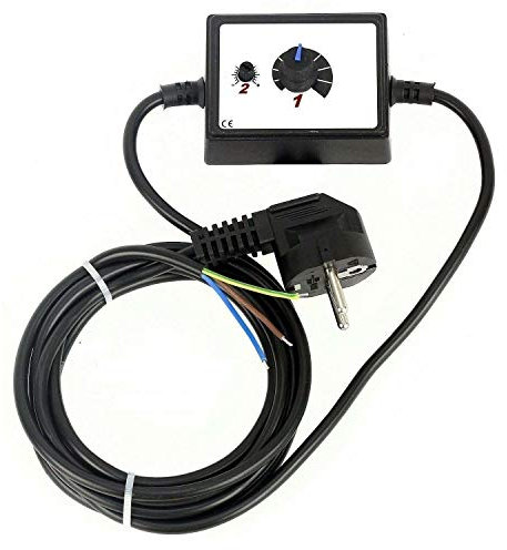 Variateur de vitesse industriel 500 W 230 V Régulateur de vitesse pour ventilateurs, souffleries, aérateurs