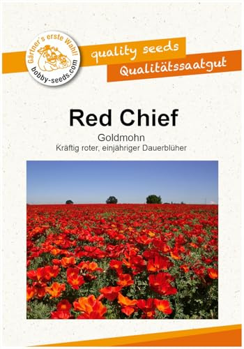 Blumensamen Red Chief Goldmohn Portion