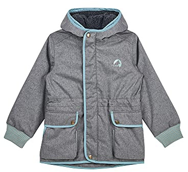 Finkid Kamu Ice Kinder 2 in 1 Outdoorjacke mit herausnehmbarem Steppfutter und reflektierendem Animal Print