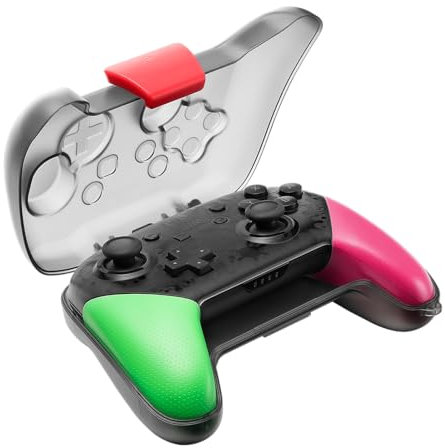 tomtoc Étui pour Manette Nintendo Switch Pro Contrôleur, Housse de Protection Rigide Mate, Accessoires de Commutation, Coque de Protection Ultra-Mince, Léger