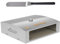 BakerStone Pizza Oven Box Kit With Pizza Stone, Stainless Steel Outdoor Pizza Oven For Gas Grill, B-ADXXX-2