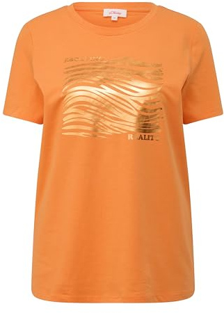 s.Oliver 2146289 Camiseta, Orange 23d0, 38 Mujeres