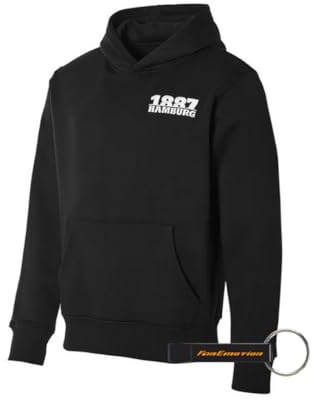 Hamburger SV HSV Kapuzenpullover Reno + FanEmotion Flaschenöffner - Set