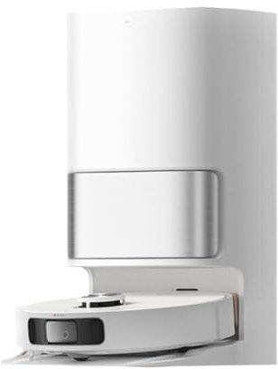 Robot Aspirador con Trapeador, Succión Ultra Fuerte 5300Pa, Elevación Automática y Detección de Alfombras, Evitación de Obstáculos, Control de Voz Inteligente, Autosecado, Autovaciado, Autorecarga