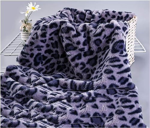 Kunstpelz-Überwurf, Kunstpelzstoff, 160 x 50 cm, Leopardenmuster, Kunstpelzstoffeimwerkerarbeiten, Dekoration, Sofa-Teppich für Kleidung, Socken, Puppen, Weihnachtsbäume usw. (Farbe: 2 Grau)